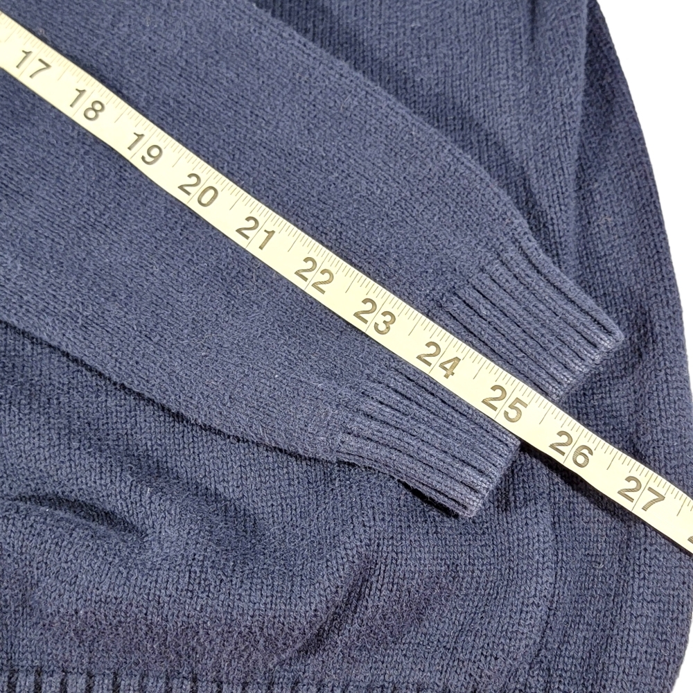 Gap Vintage Y2K Merci Spell Out Embroidered Letterman Style Sweater Men's XXL - Picture 9 of 9